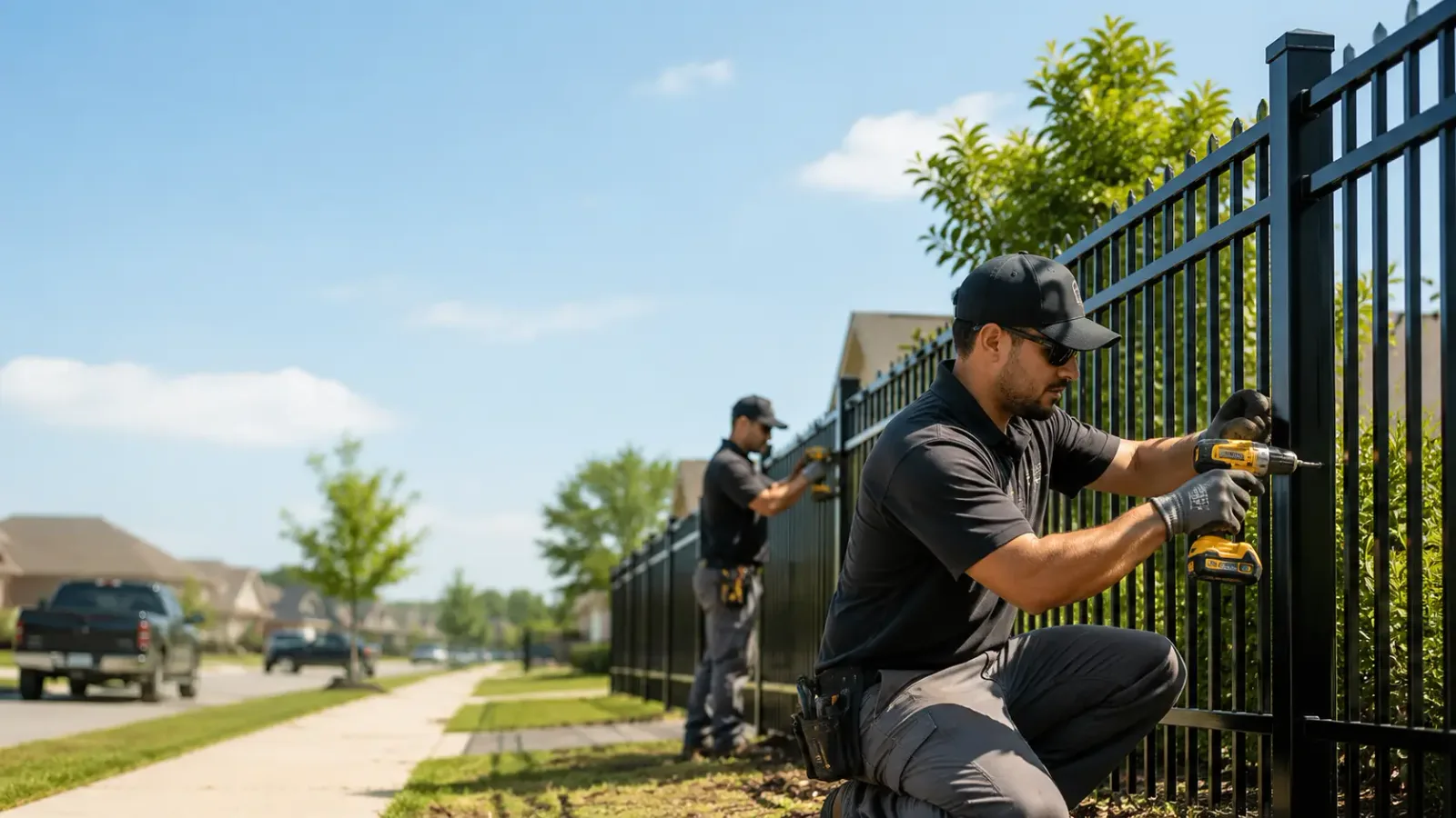 Metal Fence Installation in Lewisburg, PA
